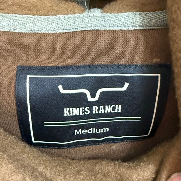 Kimes Ranch Two Scoops Fleece Hoodie Sweatshirt Size M Western Ranch Casual - Picture 4 of 14